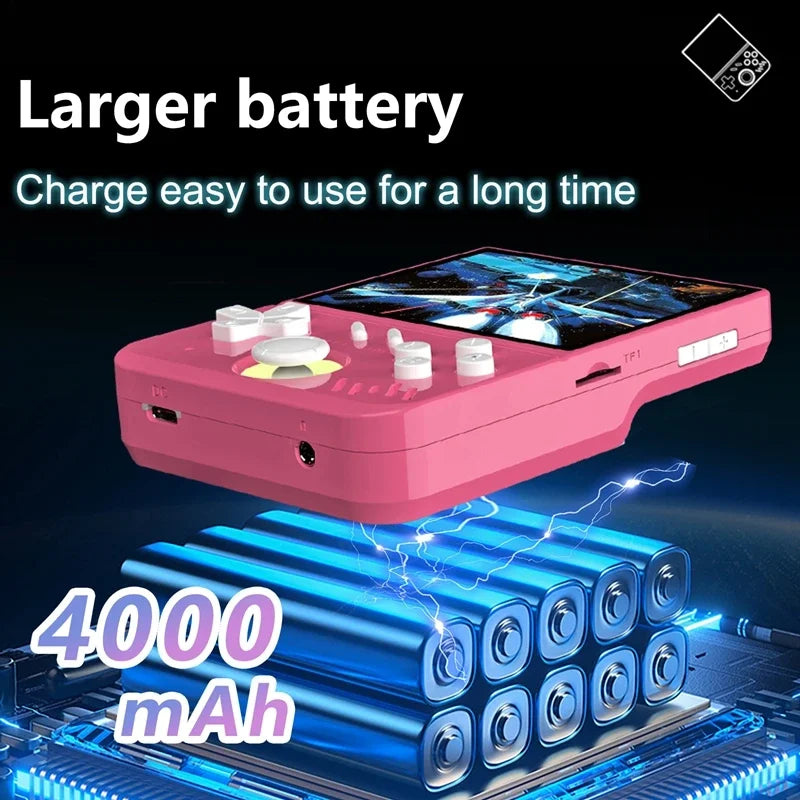 MyMini Portable Retro Handheld Game Console 640*480 IPS Screen Classic Video Game Console Linux System Children's Gift