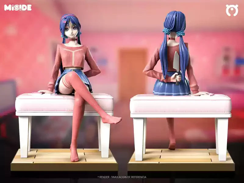 New Style Miside 1 Game Peripheral Derivatives Mita Model Figure Beautiful Girl Sexy Desktop Collection Decorative Ornament Gift