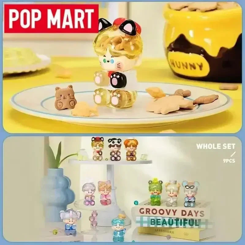 POP MART Pino Jelly In Your Life Series Genuine Blind Box Toy Kawaii Anime Action Figure Surprise Desktop Decoration Mystery Box