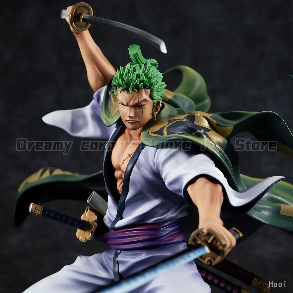 【In Stock】Original MegaHouse POP Warriors Alliance ONE PIECE Roronoa Zoro 1/8 Scale Figure Collection Ornament Gift