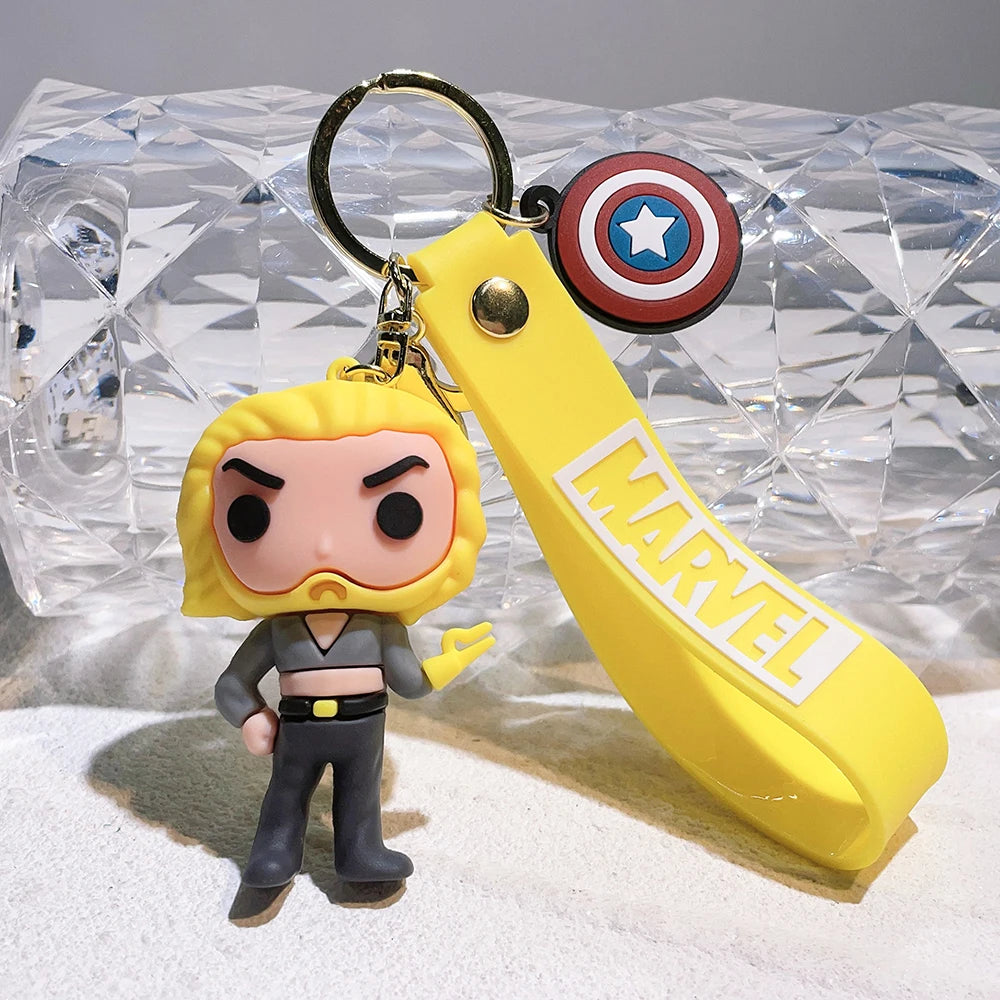 Disney Cartoon Marvel Anime Spider-Man Anhänger Schlüsselanhänger Schlüsselring Autoschlüsselring Handytasche Schmuck zum Aufhängen Kindergeschenke