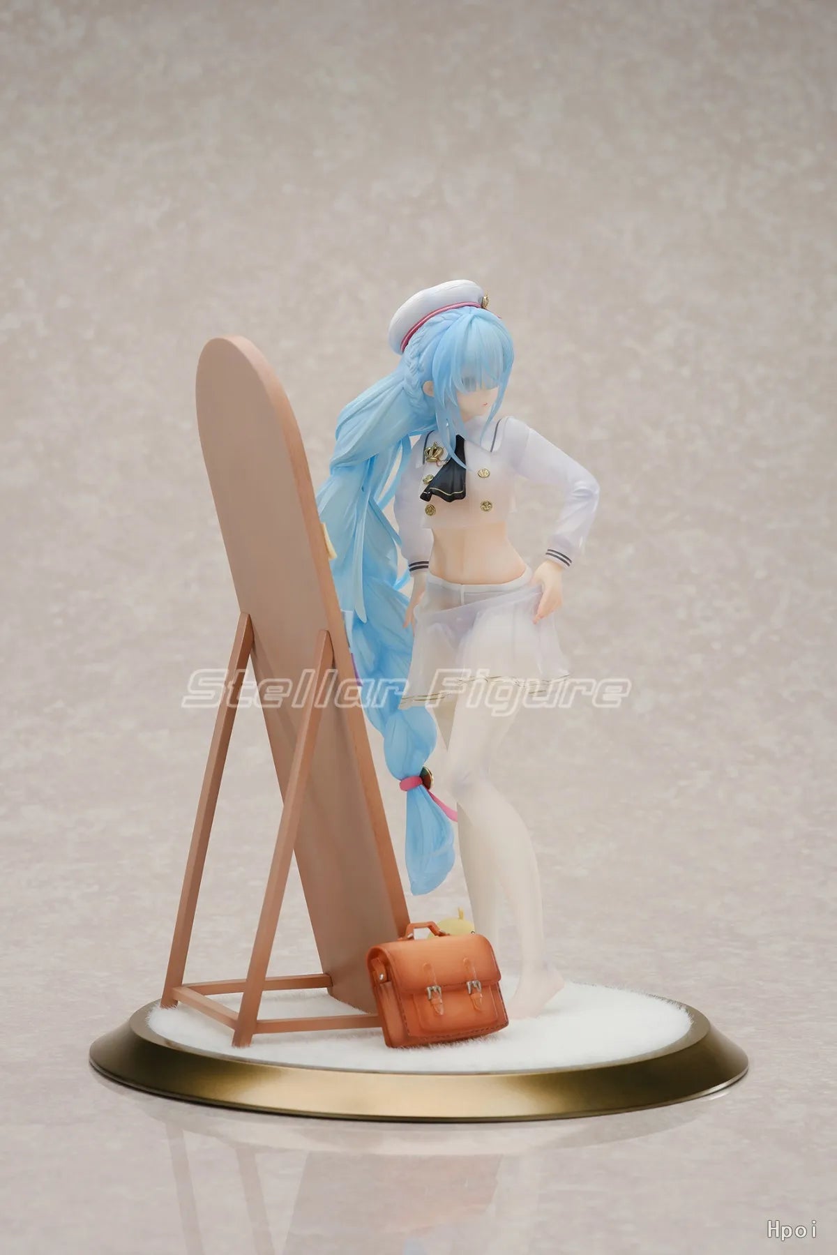 【SF】In Stock APEX-TOYS Azur Blue Route Janus Hesitant Time To Change Clothes 1/7 Ratio Figures Animation Toys Collection