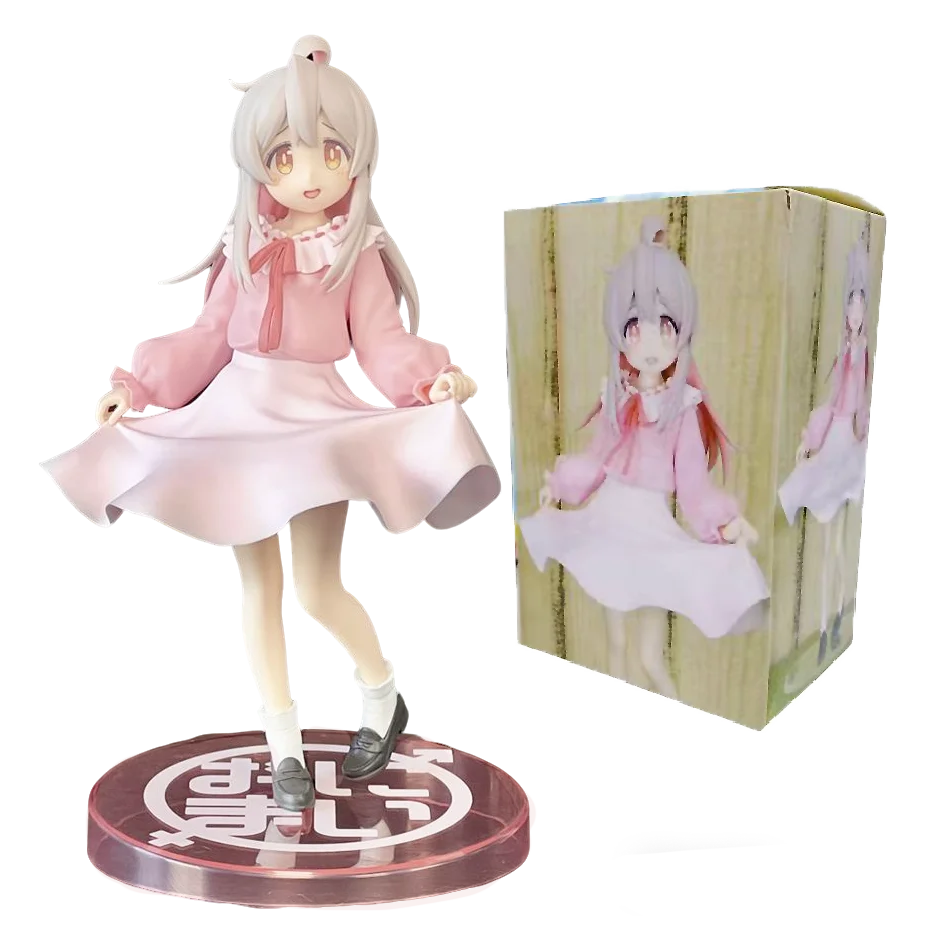 18cm Onii-chan wa Oshimai! Mahiro Oyama Anime Figure Kawaii Mahiro Oyama Action Figure Pink dress Collection Model Doll Toy Gift