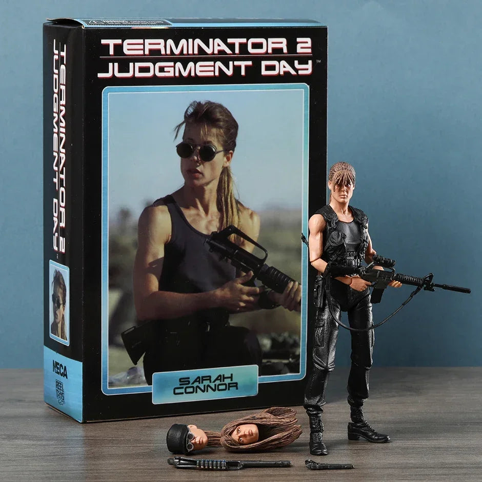 NECA Terminator 2 Sarah Connor Ultimate Model Figurals Brinquedos Action Figure
