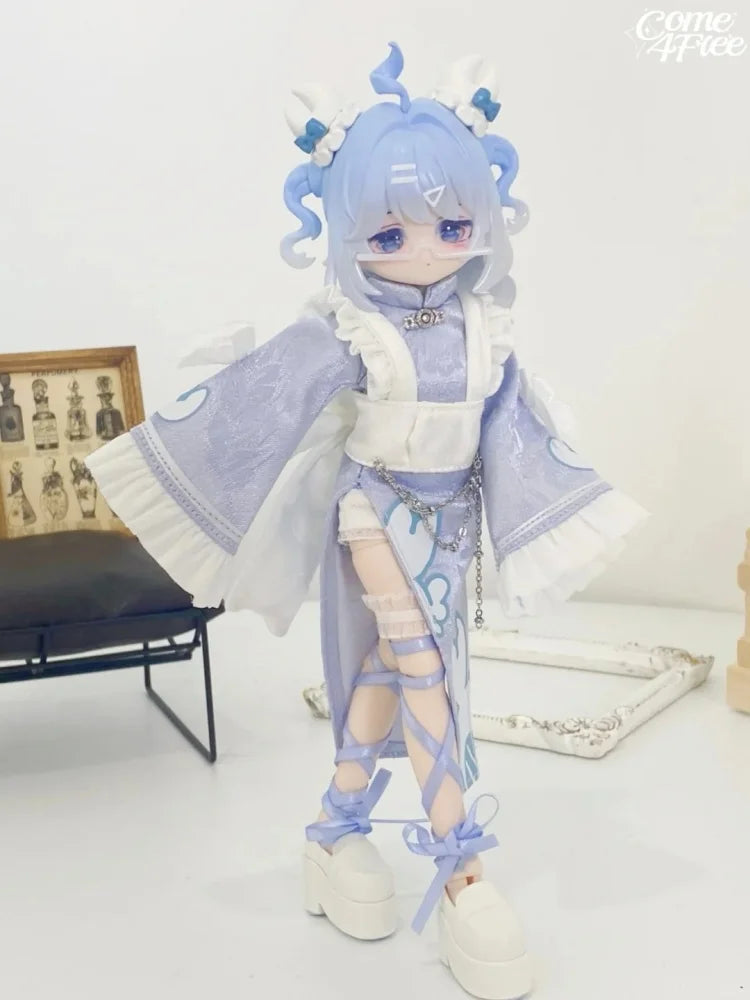 Come4free Minty 1/8 Bjd Ocean Gem Series Blind Box Articulated Action Figure 8-Point Supermodel Collectible Toy For Trendy Play