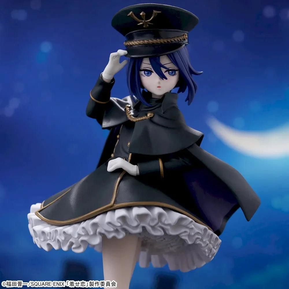 In Stock SEGA Luminasta My Dress-Up Darling Sajuna Inui -Black Lily- 19CM PVC Anime Action Figures Model Collection Toy