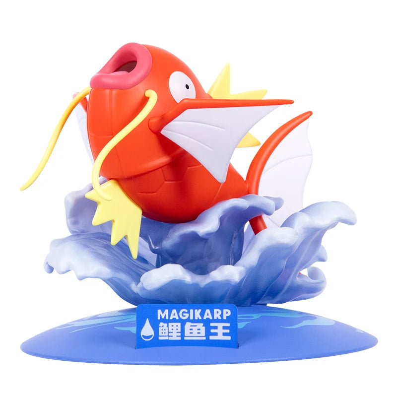 Anime Pokemon Action Figures Magikarp Gyarados Doll Funism Genuine Original Desktop ornaments Model Toy Children's Birthday Gift