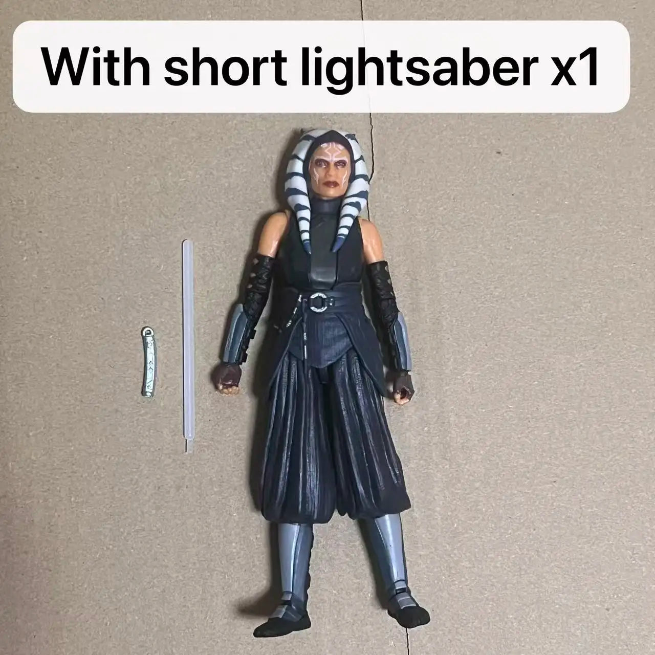 Original 6 Inch Star Wars The Black Series The Mandalorian Ahsoka Tano Action Figure Gifts Toys Collection