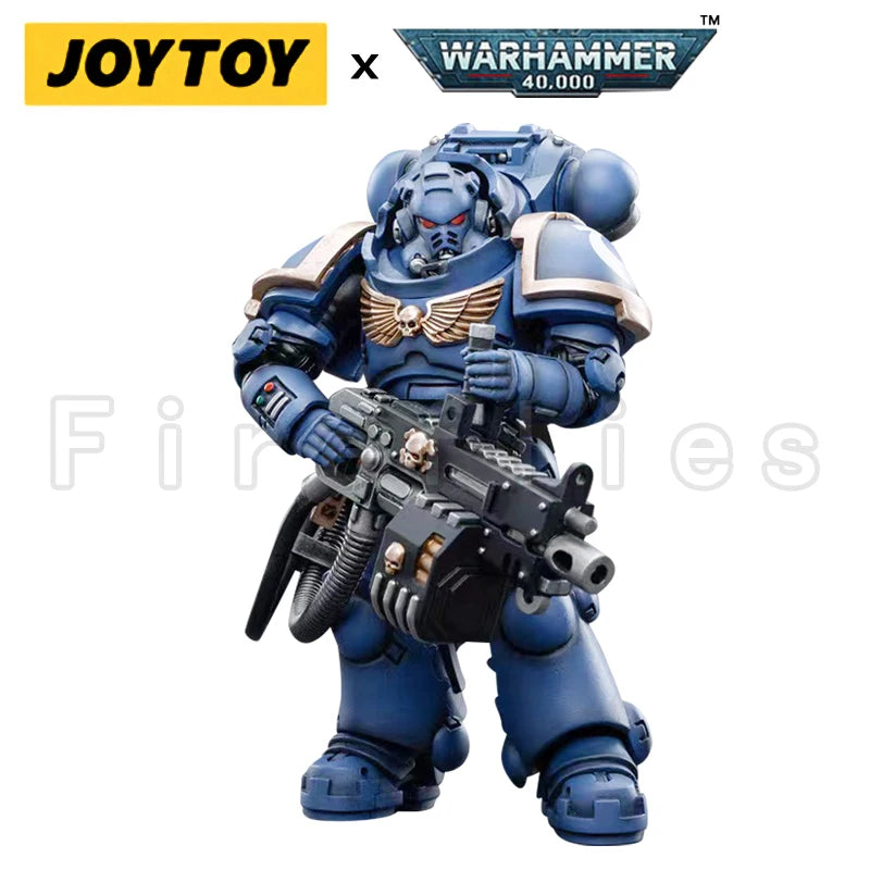 1/18 JOYTOY Action Figure (3PCS/SET) 40K Heavy Intercessor Anime Collection Model Toy Free Shipping