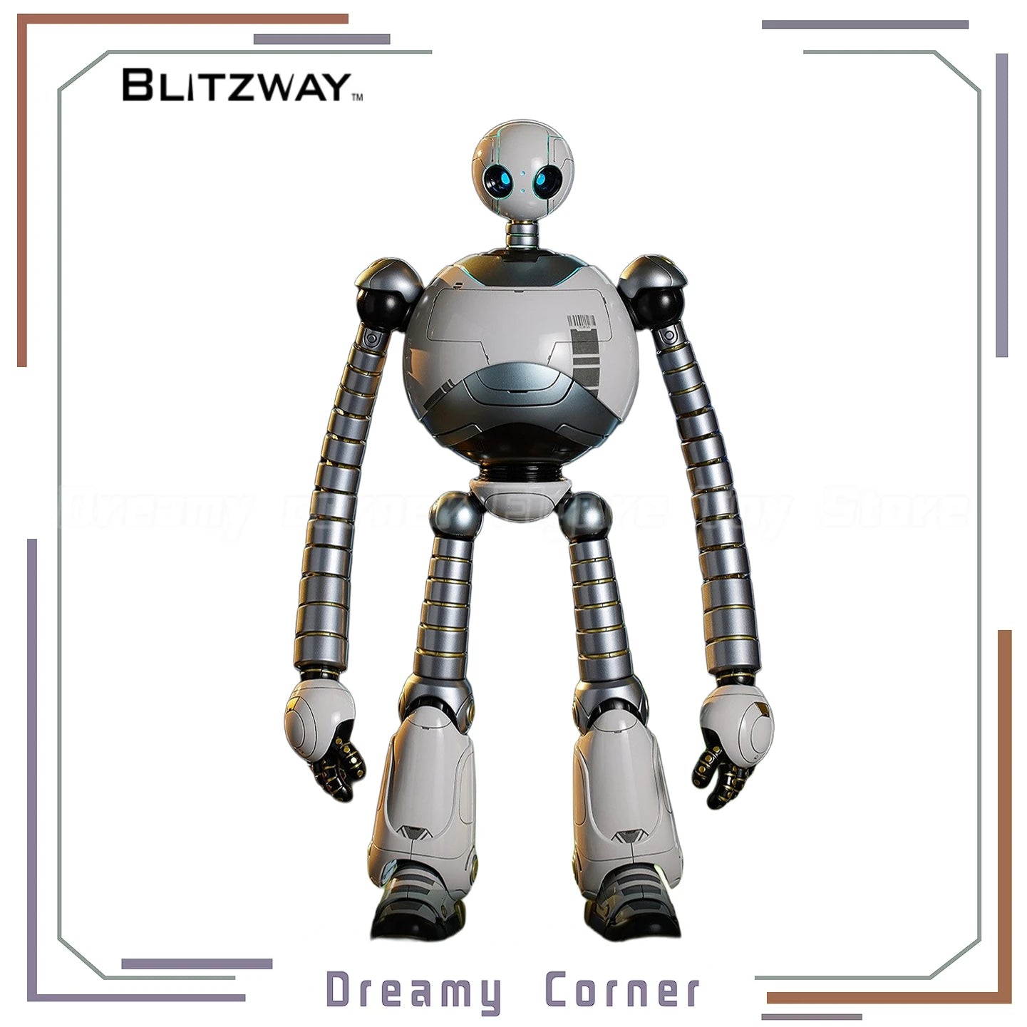 【Pre-sale】Original BLITZWAY Carbotix The Wild Robot Action Mecha Toy Model Gift Collection