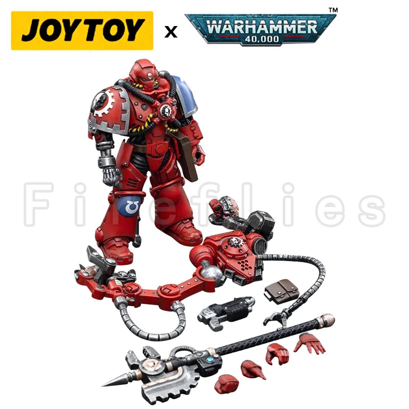 1/18 JOYTOY Action Figure 40K Primaris Techmarine Brother Tybestis Re-issue Version Anime Model Toy