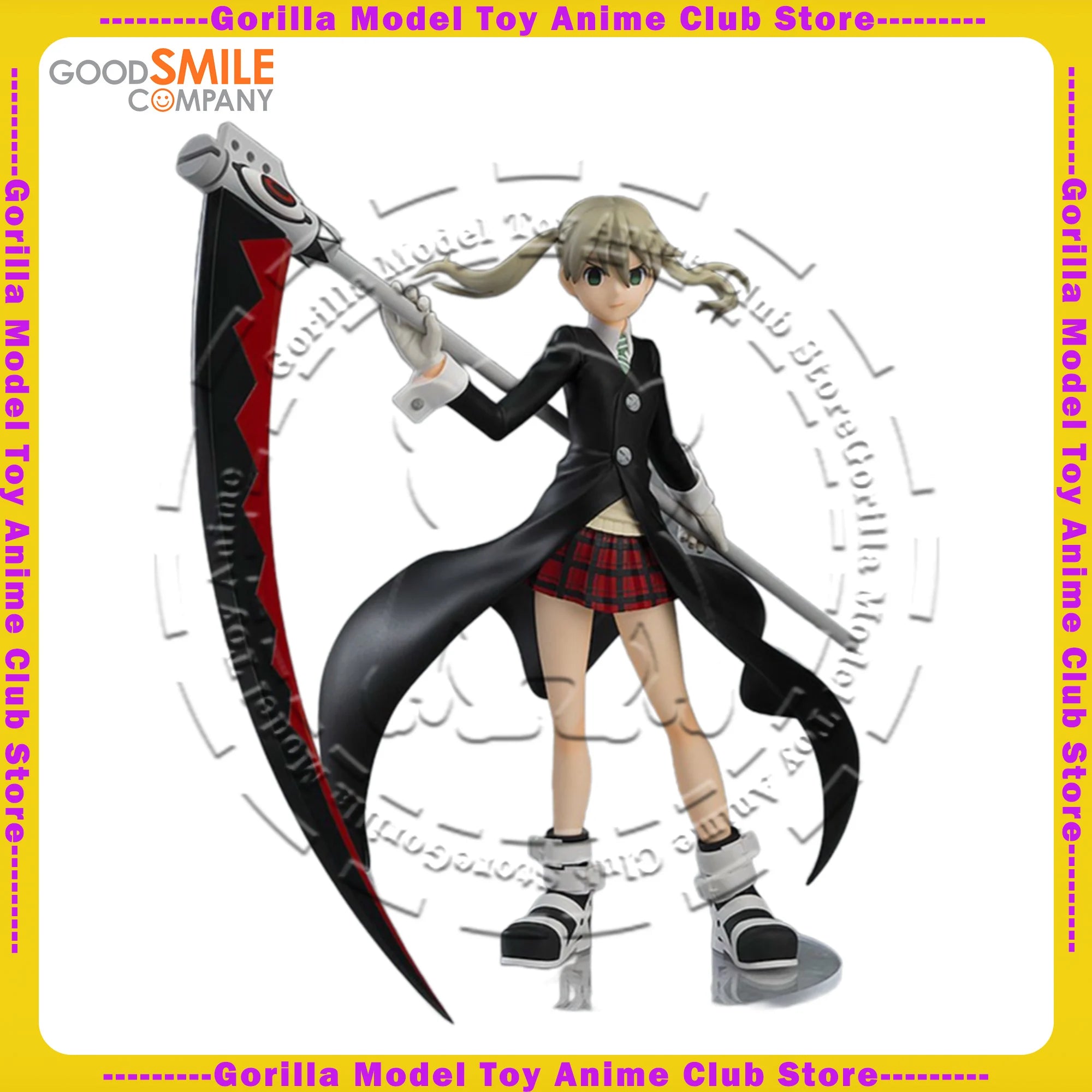 In Stock Original Genuine GSC POP UP PARADE SOUL EATER Maka Albarn Figure Statue 185mm Anime Collectible Gift Model Toys