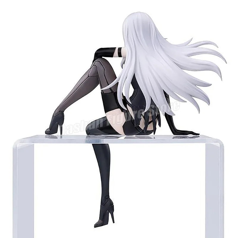 Anime NieR:Automata YoRHa A Nr. 2 Typ B Actionfigur Nudelstopper 2B 9S Sitzhaltung Figuren Sammlung Figuren Modell Spielzeug