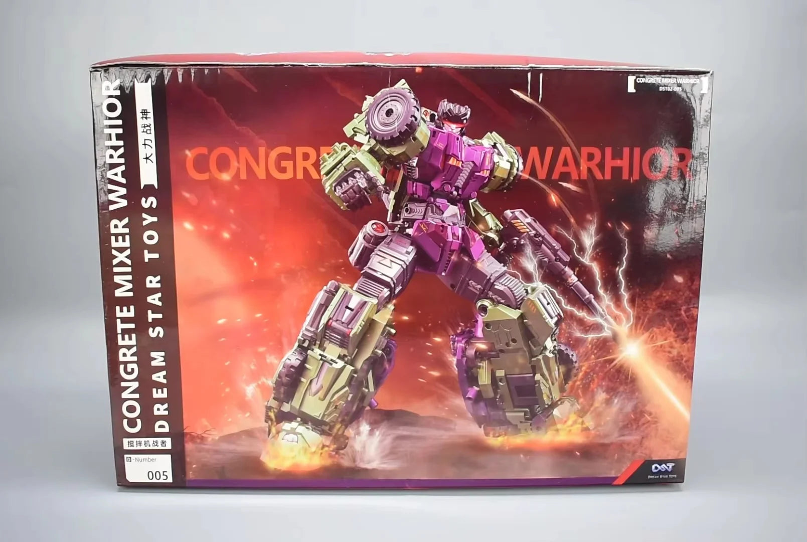 In Stock Dream Star Toys DST Devastator Scavenger Scrapper Deformation Movability Model Toys DST02-001-006 Excavator Bulldozer