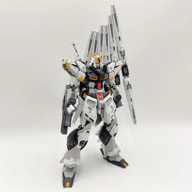 【IN STOCK】 V-TIGER 1/100 VT02 NU Soldier Assembly Model Toys RX-93-v2 YUJIAOLAND V Mecha GK Pre-coating Alloy Skeleton Model