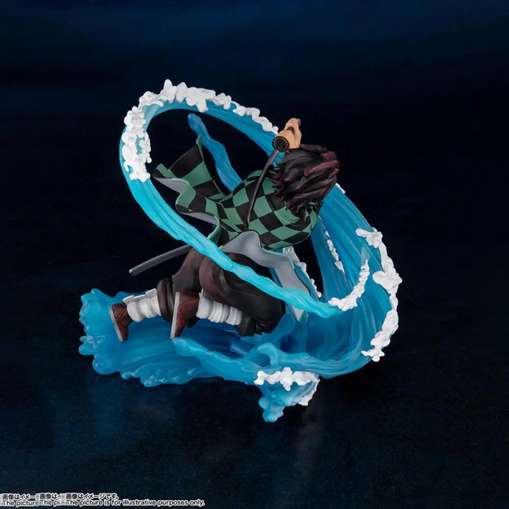 Bandai Original Kamado Tanjirou Atem des Wassers Figuarts ZERO Demon Slayer EXTRA BATTLE Anime Peripheriepuppe für Sammler