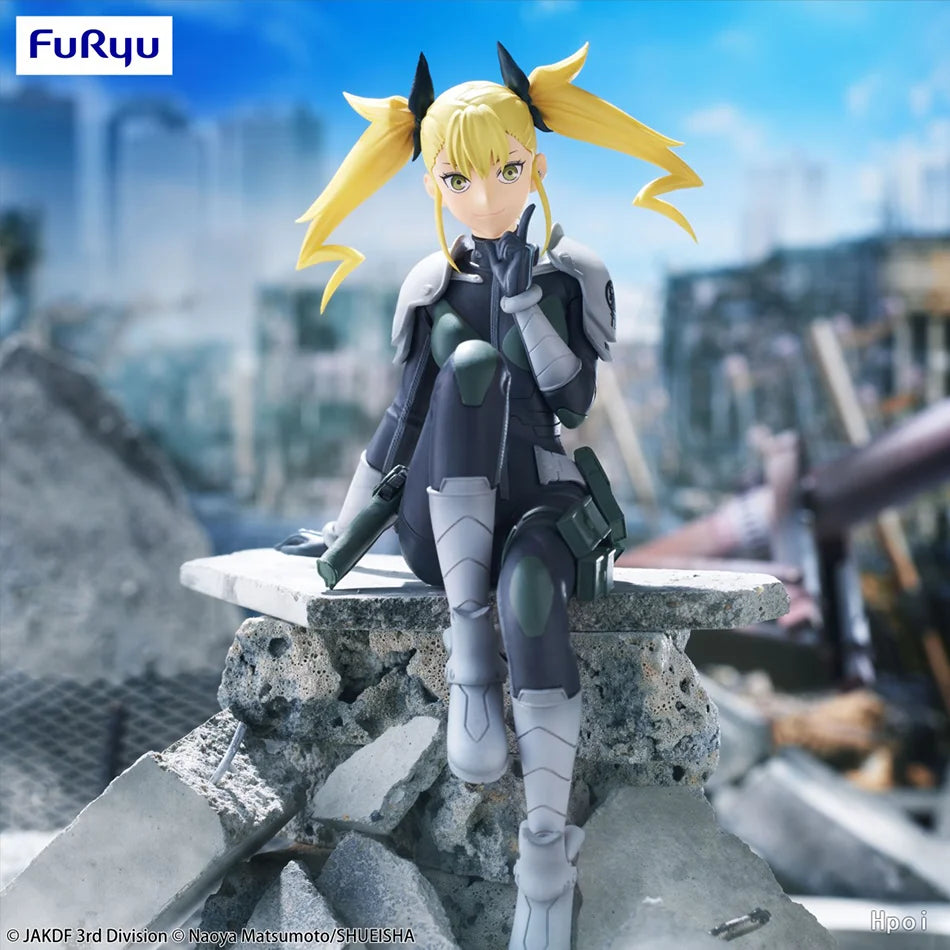 21cm Kaiju Number Eight Figure Kafka Hibino Stands Monster Form No. 8 Anime Decoration Model Ornaments Noodle Stopper Gift Toy