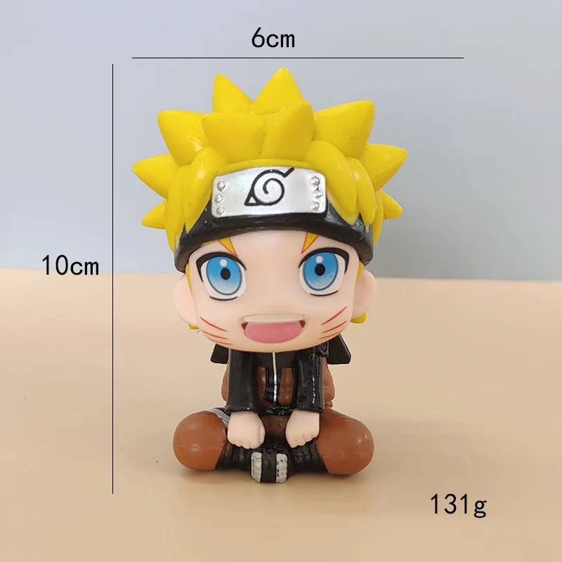 Naruto Anime handgefertigte Ornamente Naruto Uzumaki Hatake Kakashi Sasuke Uchiha Itachi Modell Naruto Actionfigur Anime