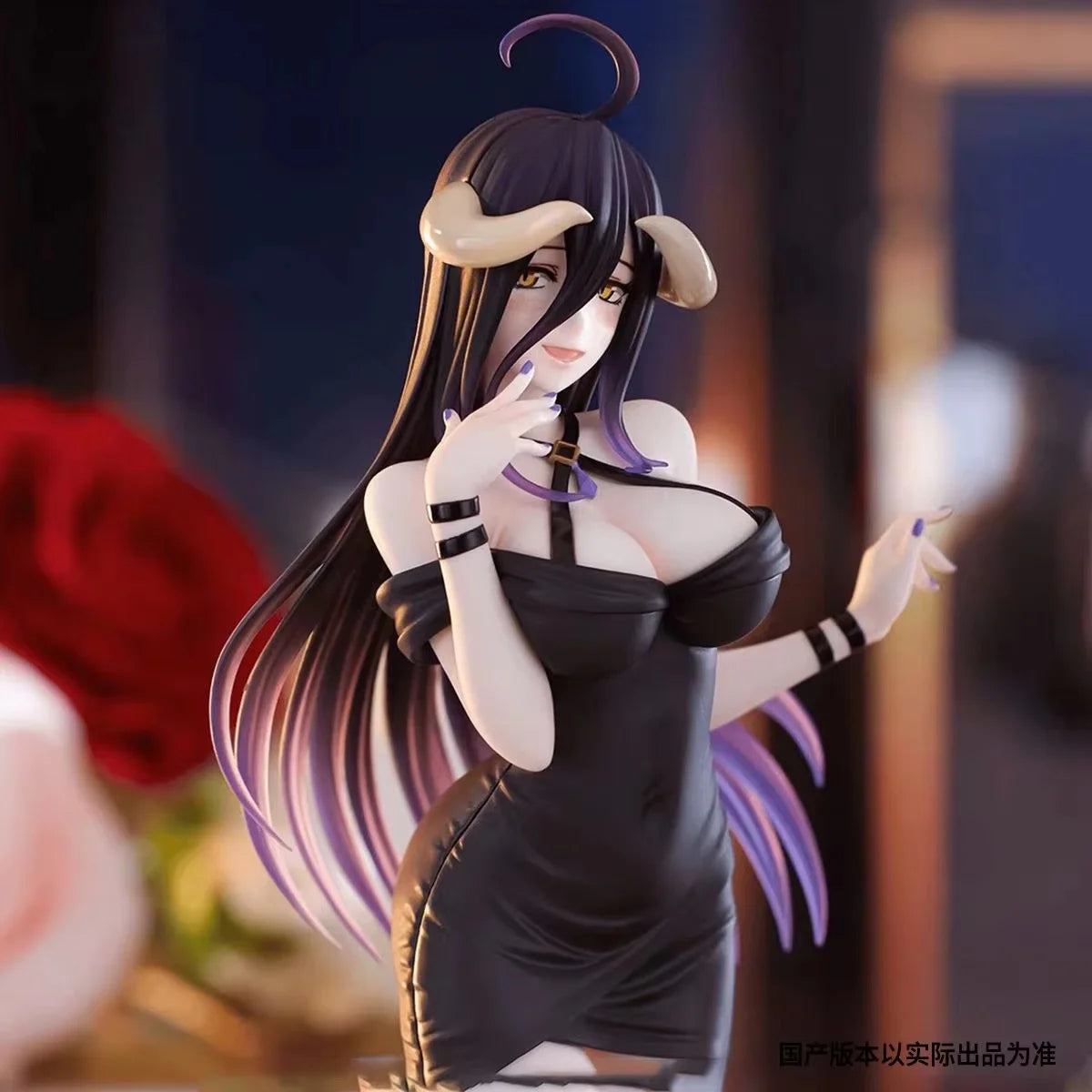 Overlord Figure Albedo Figures Sexy Girl Albedo Figurine Pvc Collection Model Statue Desk Decoration Toys Boys Christmas Gifts