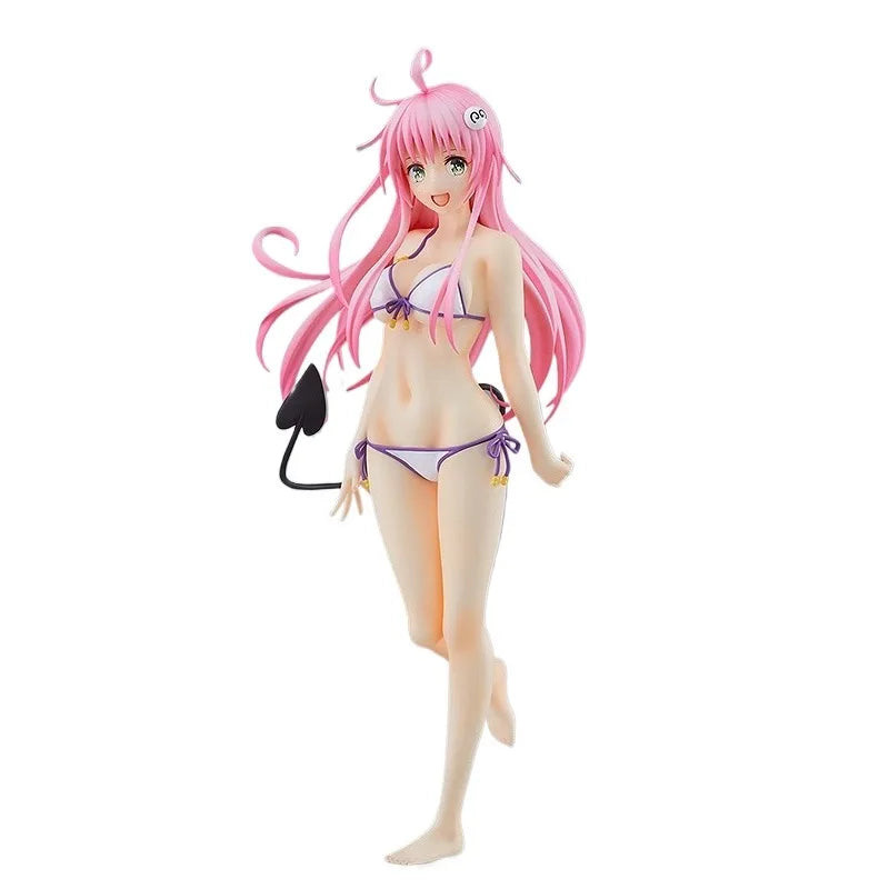 In Stock Genuine Good Smile Company To LOVEru Darkness Lala Satalin Deviluke Pop Up Parade Anime Cartoon Model Toys Garage Kit