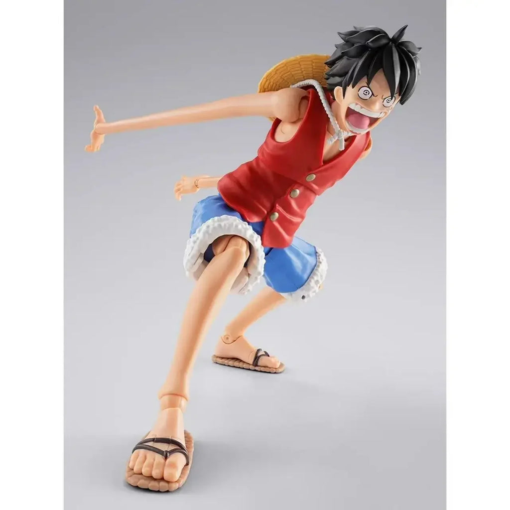 Bandai SHF One Piece Luffy Dawn of Adventure Rubber Effects Fist Legs Accessories Character Model Toy Gift Collection