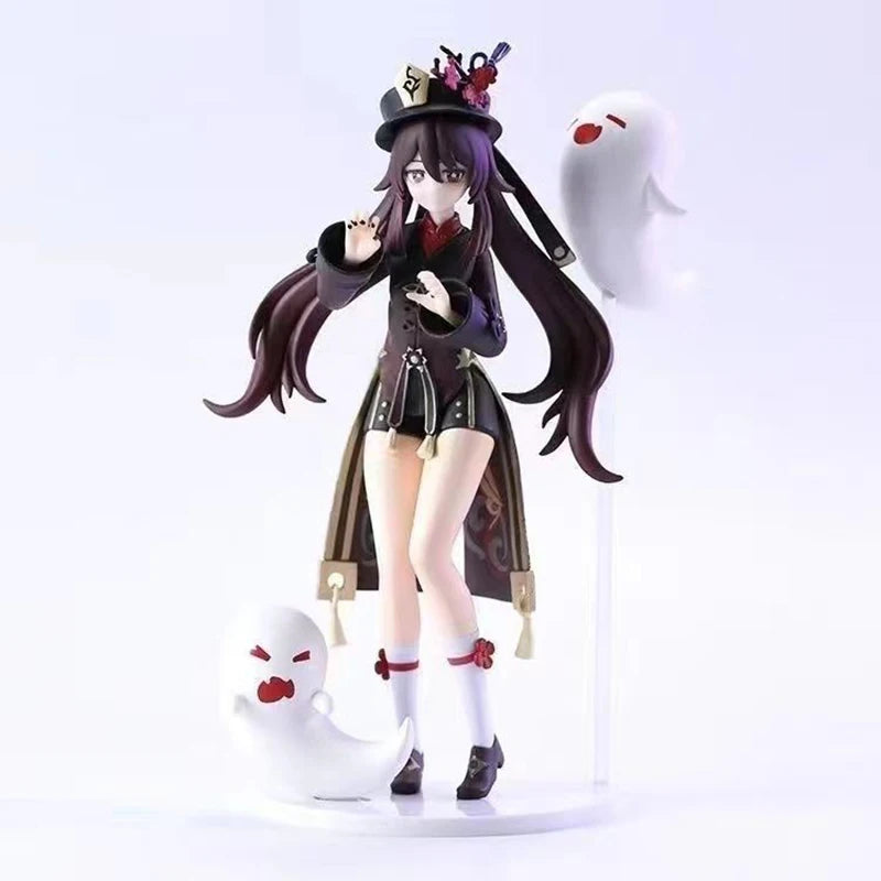 19CM Genshin Impact Zhongli Xiao Anime Figure PVC Action Figure Model Sculpture Hand-made Desktop Decoration Children Gifts