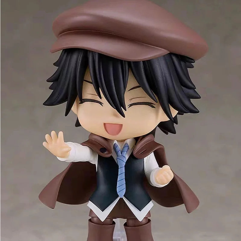 Q Version Nendoroid Anime Periphery Action Figure With Interchangeable Face Joint Mobility Desktop Ornament Collection Boy Gift