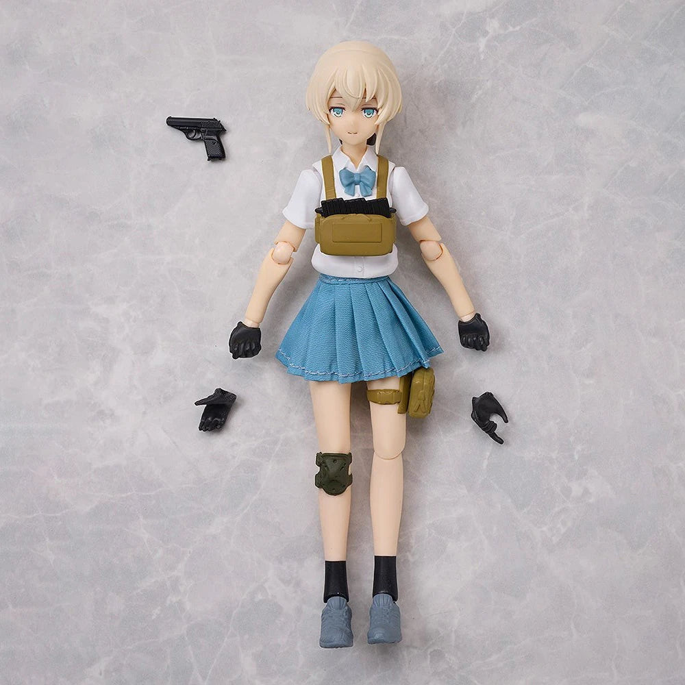 Original in Stock Max Factory, Tomytec  Little Armory - Figma (#SP-167) Armed JK Anime Figure  Action Figure Action Figure
