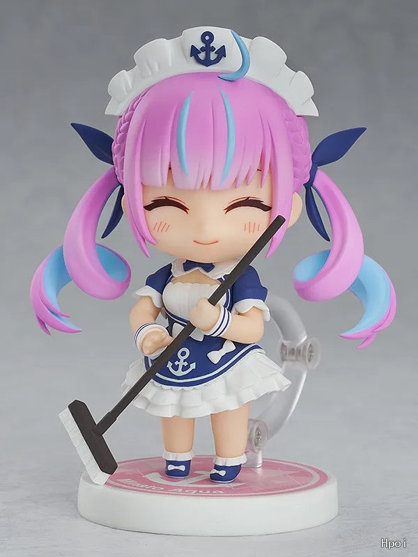 【TM】In Stock Original GSC NENDOROID 1663 Hololive Akuya Anime Doll Figure Model Toys Gift