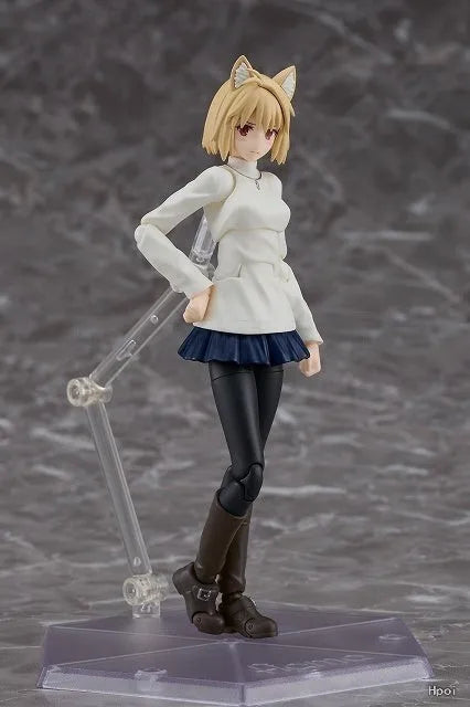 【Original】Max Factory GSC Figma 612 Tsukihime -A Piece of Blue Glass Moon- Arcueid Brunestud Action Figure Model Toy