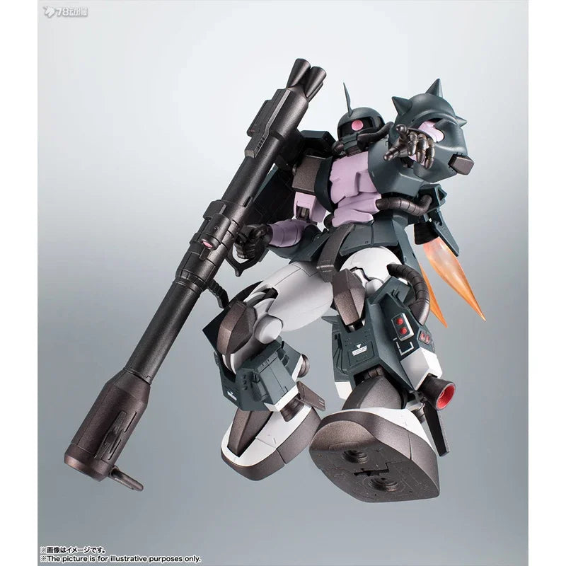 Spot SaleOfficially Licensed  BANDAI Original GUNDAM ROBOT Series ZAKU II HIGH MOBILITY TYPE The Robot Spirits FigureIn stock