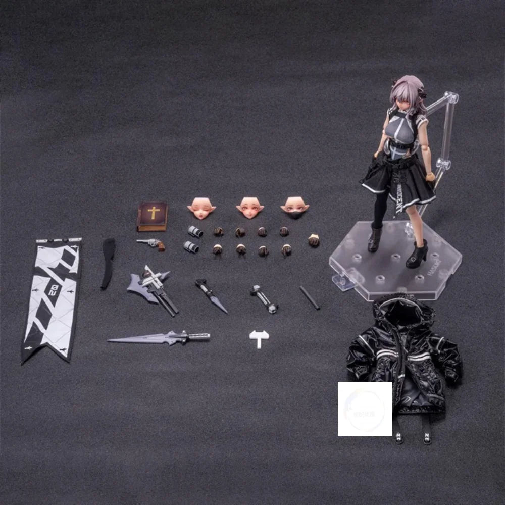 In Stock Hasuki PA.009-SP Succubus Nun FRIEDE Model Toys Collectible 1/12 SCALE FIGURE POCKET ART Beautiful Girl Model Toys