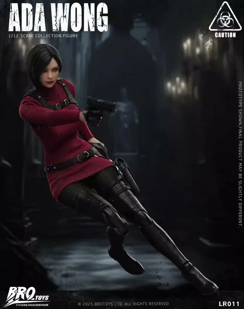 In-stock Brotoys Resident Evill 4 Ada Wong Remake 1/12 Action Figure Model Collectible Gift