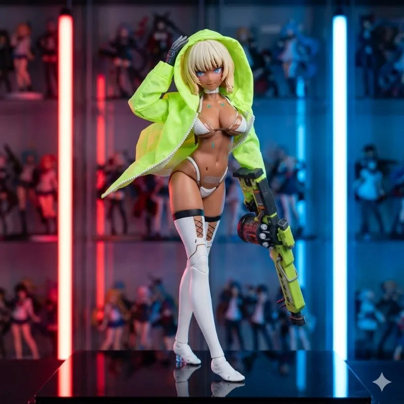 Brand New In Stock 100% Authentic Snail Shell 1/12 MILK TEA Milk·T Mecha Girl Action Figure Original Mecha Collectible
