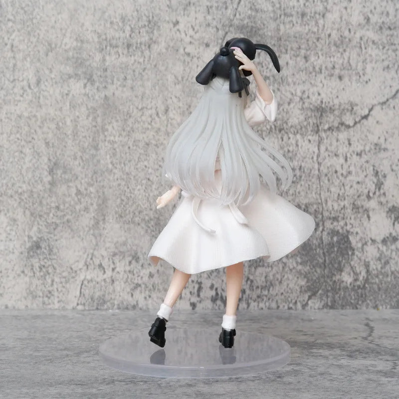 Anime 19cm Yosuga No Sora Kasugano Sora Lying Ver. Girls Pvc Action Figure Model Car Decoration Toys Gifts