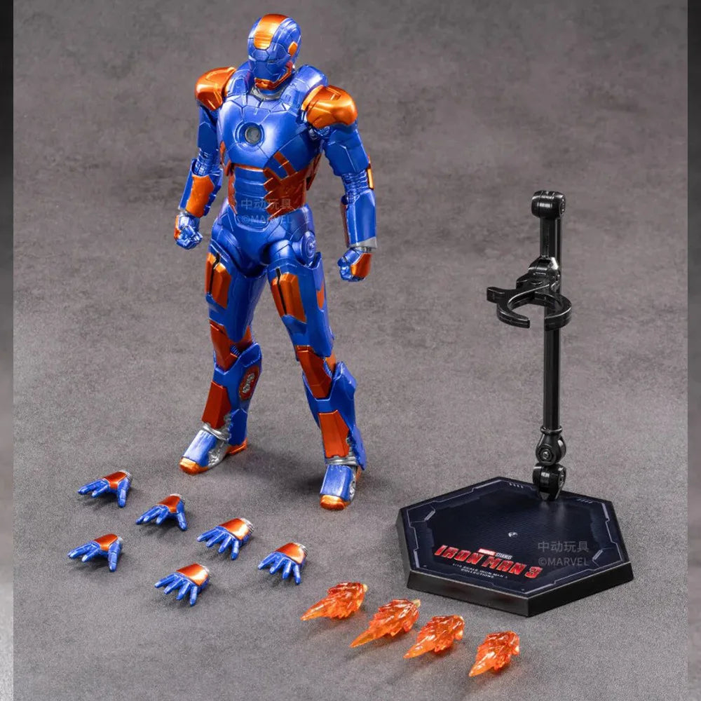 Marvel Comics Genuine Mk27 Disco Mk23 Iron Man Movable Model Collection Hand-Made Ornaments Toy Boy Birthday Christmas Gift
