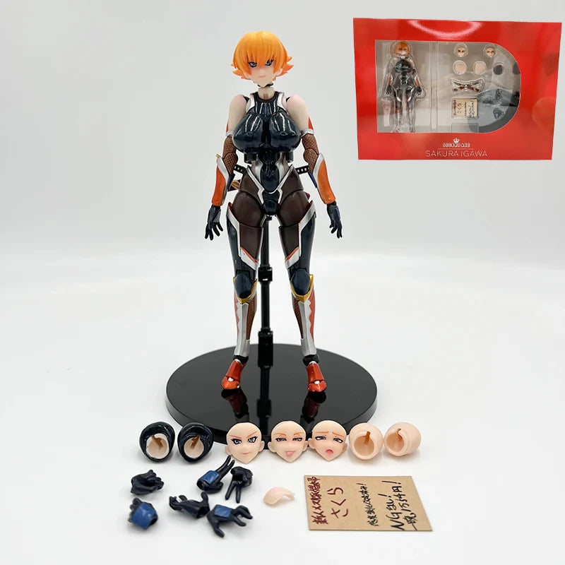 Taimanin RPGX Ingrid Beach Empress Anime Figure SECOND AXE Yukikaze Mizuki/Asagi/Sakura Igawa Action Figure Model Doll Toys 32cm