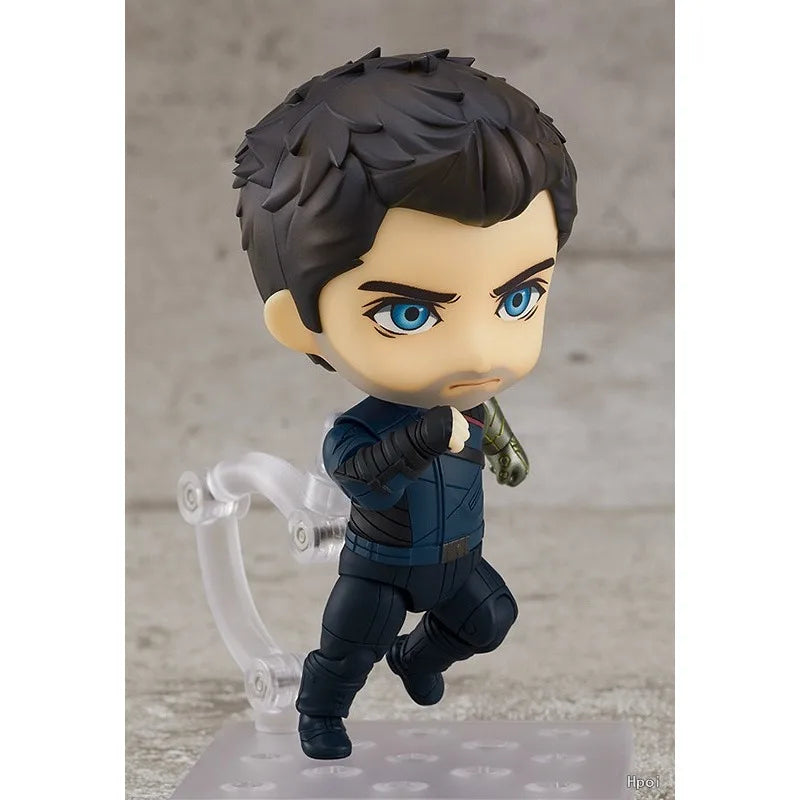 GSC Original NENDOROID Series 1617-DX Winter Soldier DX Edition Action Figure Model Toys Movable Model Ornaments Gifts Fo Boys