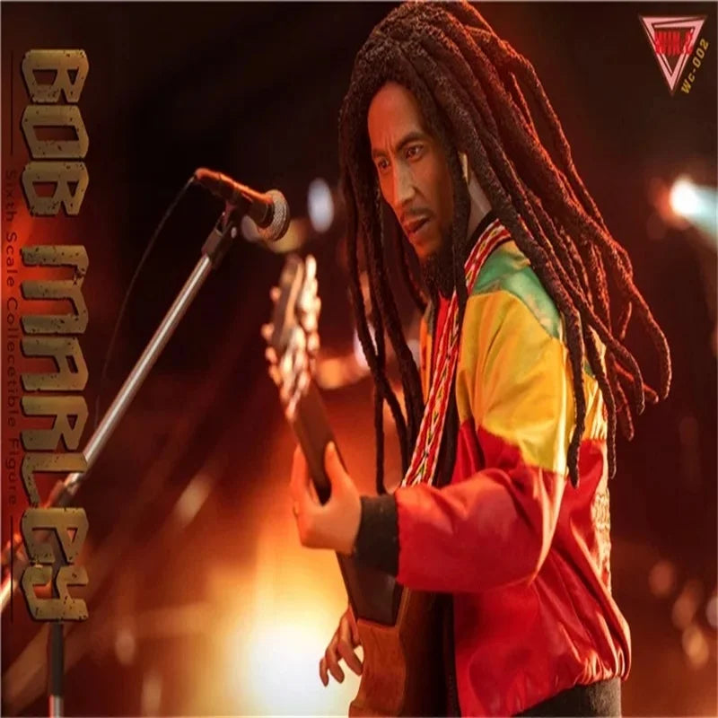 Win.C WC002 1/6 Male Soldier Singer Bob Marley High Quality Model Toy Full Set 12'' Action Figure In Stock