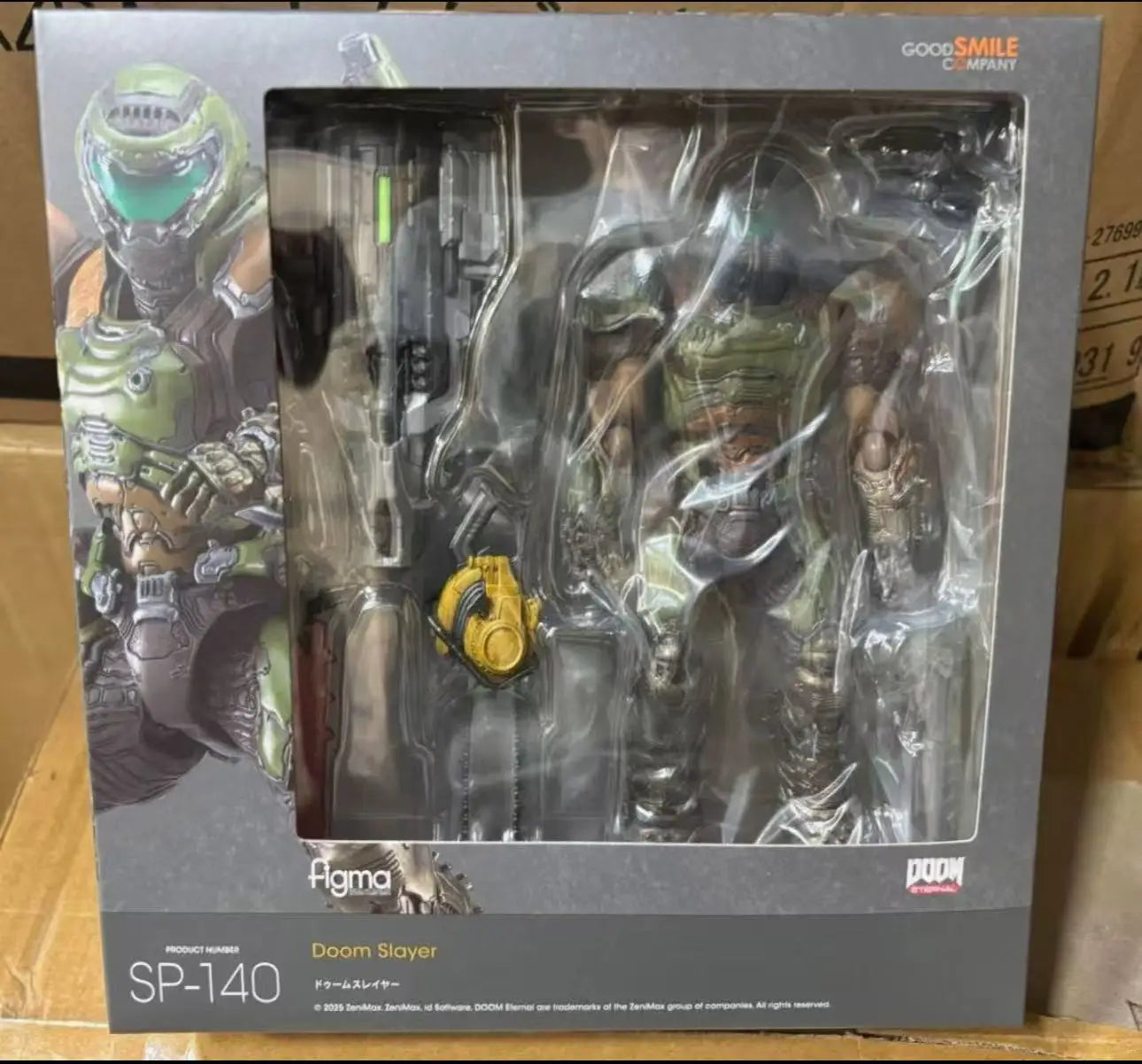 In Stock GSC Figma Eternal Doom SP-140 Can Be Done