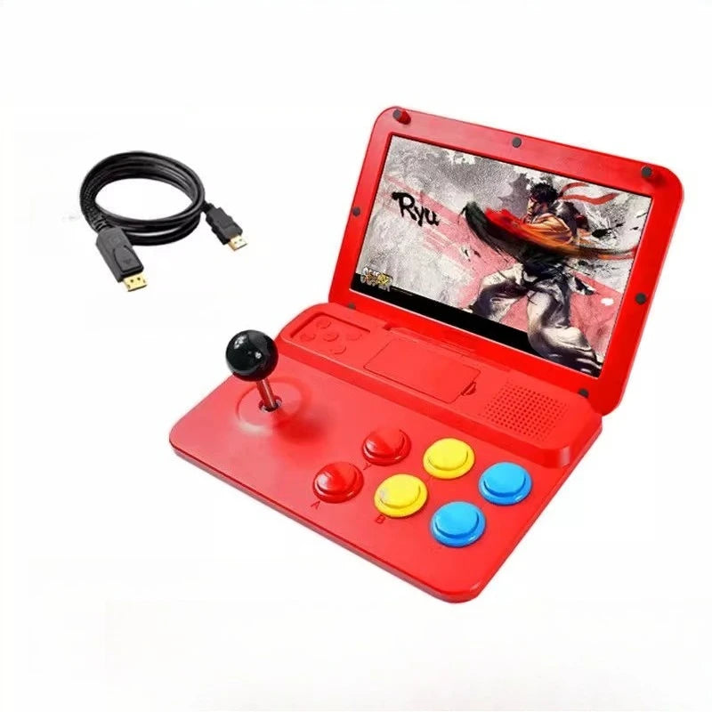 10-Zoll-Desktop-Mini-Joystick-Handheld-Konsole mit Retro- und Nostalgie-Design Hochauflösende 9-Zoll-IPS-Arcade-Spielkonsole