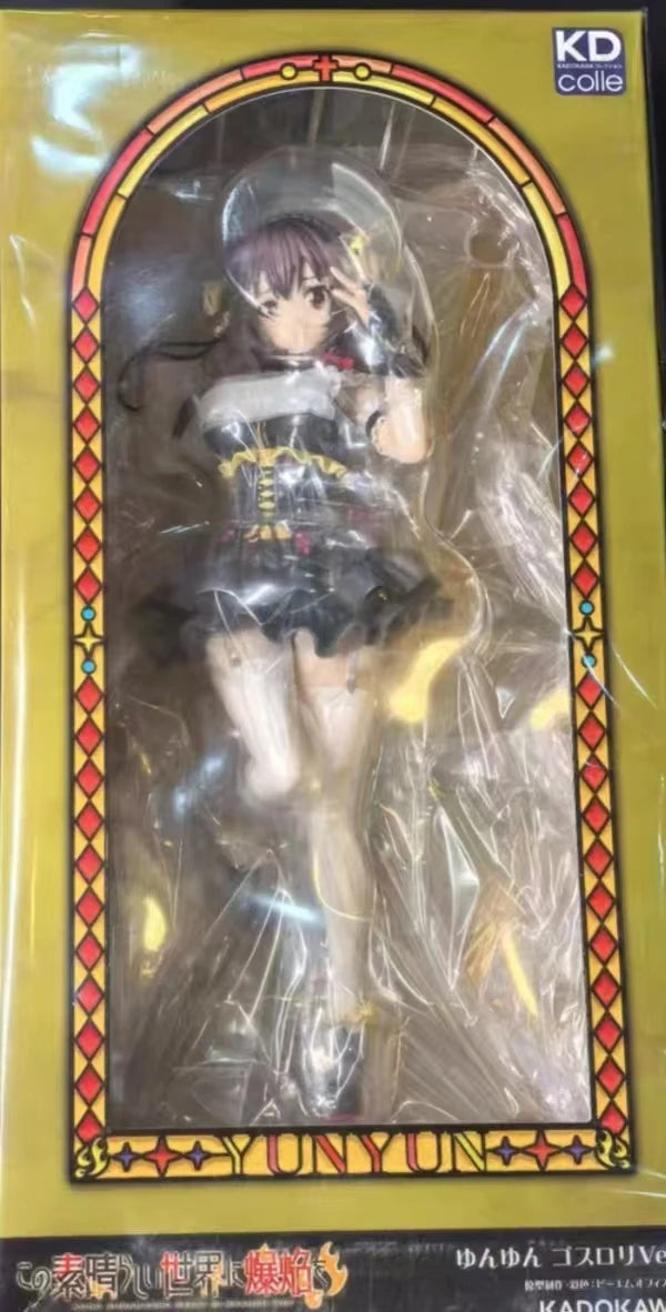 In Stock Original KADOKAWA KDcolle Explosion Into This Wonderful World Megumin Yunyun Animation Statue Hand Figure 1/7 Model