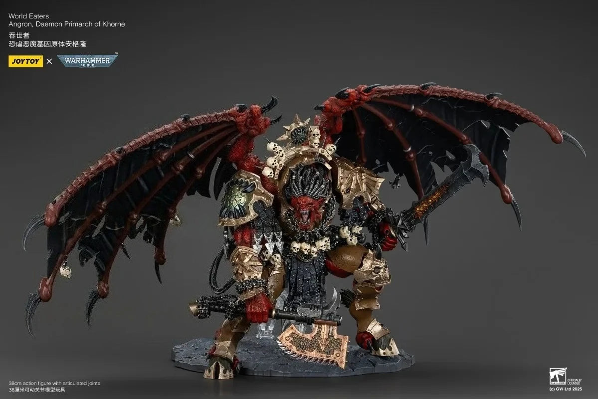 [in stock] JOYTOY 1/18 Dark Source Warhammer 40K World-Swallower Terror Demon Gene Primrose Angron Action Doll Gift Collection