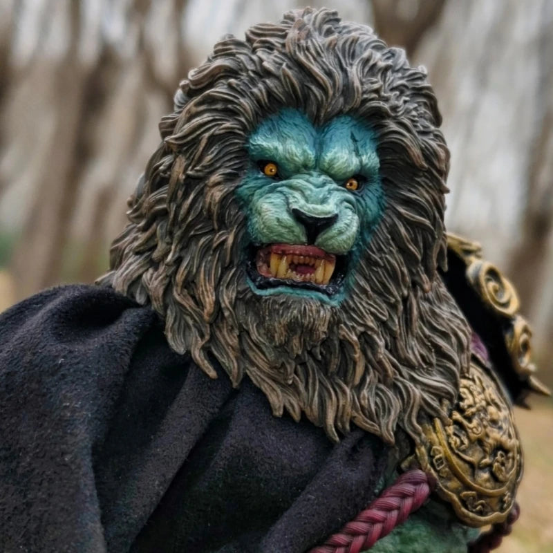 In-Stock Nottaa Ym005 Shiziling Cyan Lion 1/12 Lion Ridge Double Headed Action Figure Kit Original Chinese Style