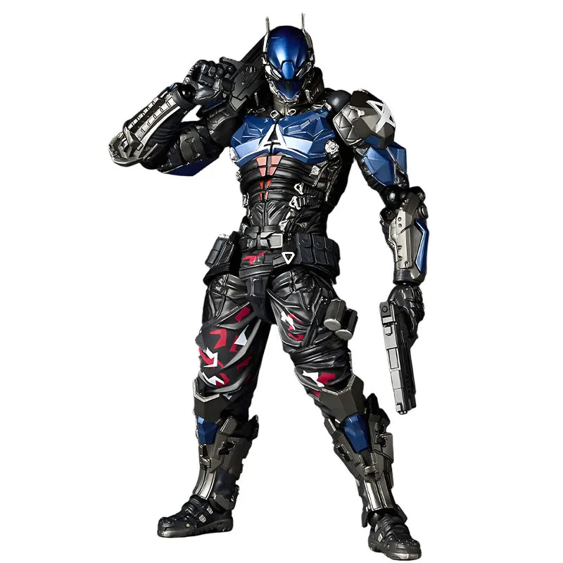 Kaiyodo Original Revoltech Batman Beyond&Arkham Knight Anime Figures Toys for Boys Christmas Gift Collectible Model Ornaments