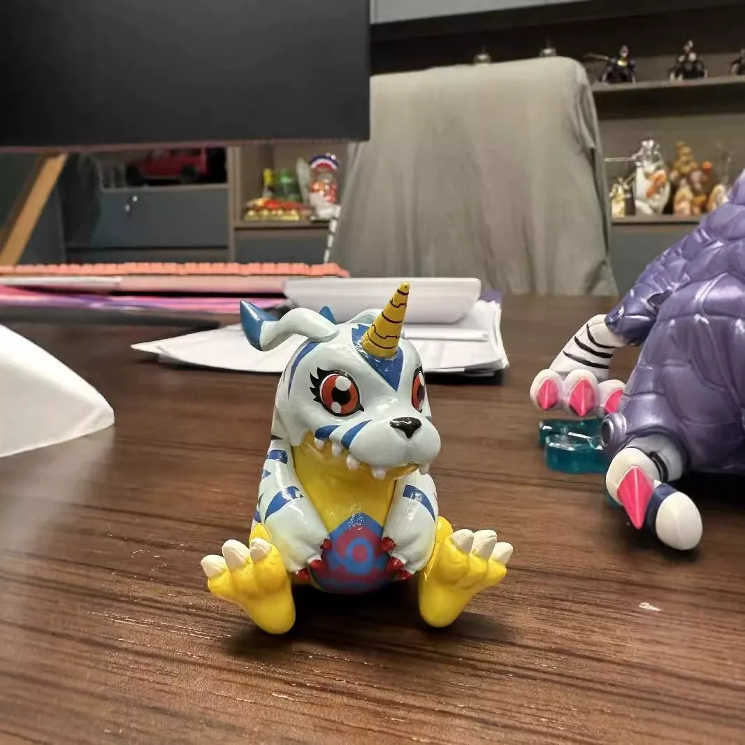Digimon Adventure Taichi with Whistle & WarGreymon Anime Figure Set Collectible Statue Gift for Fans