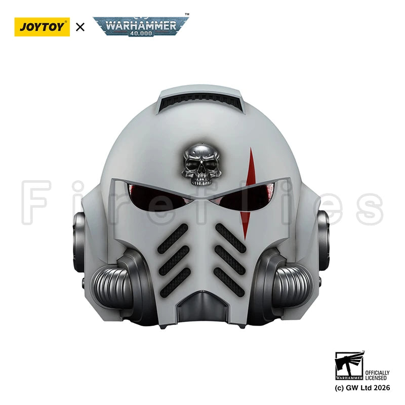 [Pre-Order]JOYTOY Action Figure 40K White Scars MkX Helmet & Display Stand