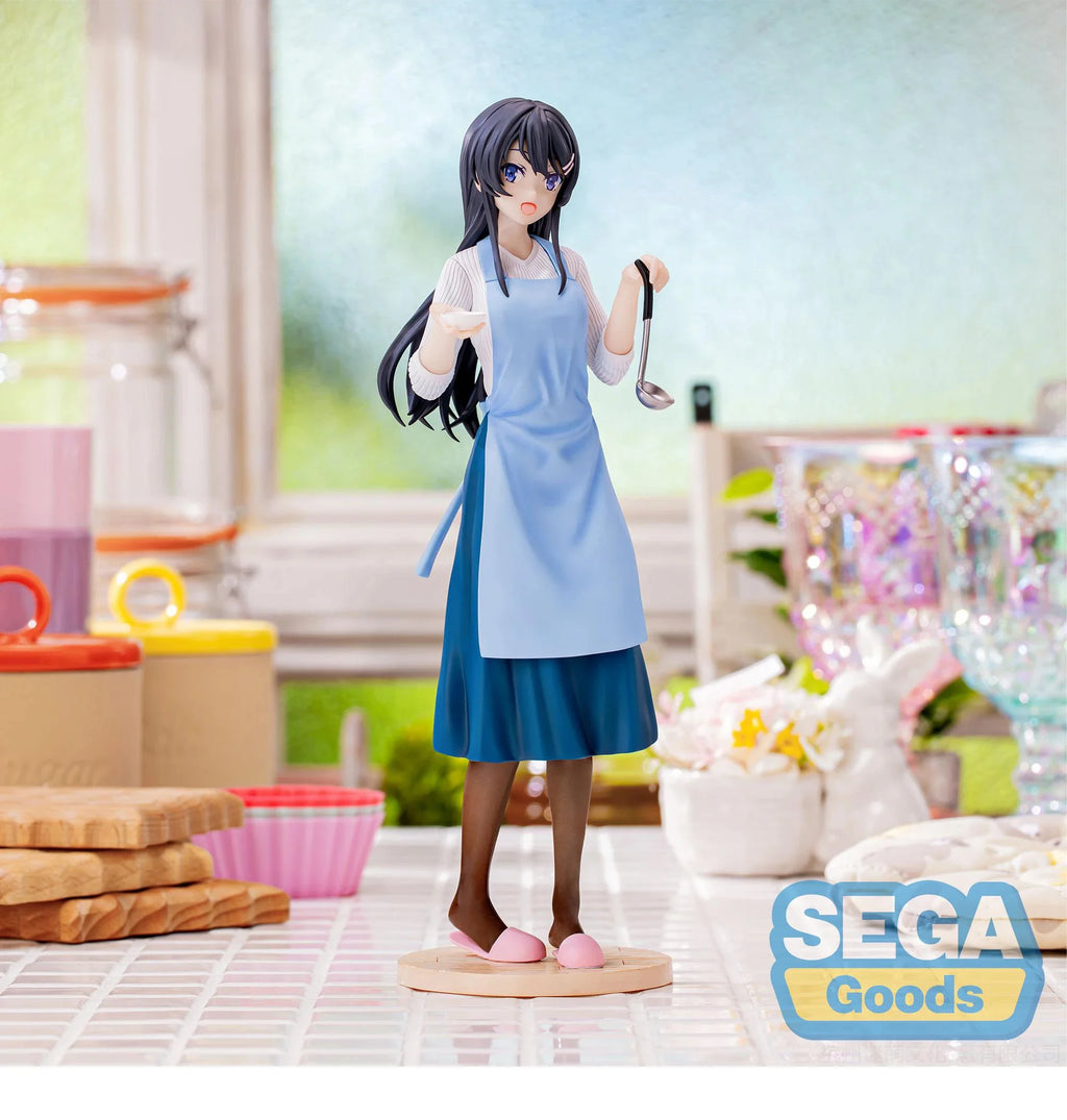Original SEGA Luminasta Sakurajima Mai Koga Tomoe Kawaii Anime Figur aus PVC, Sammlerstück, Geschenkidee, Dekoration, Puppe