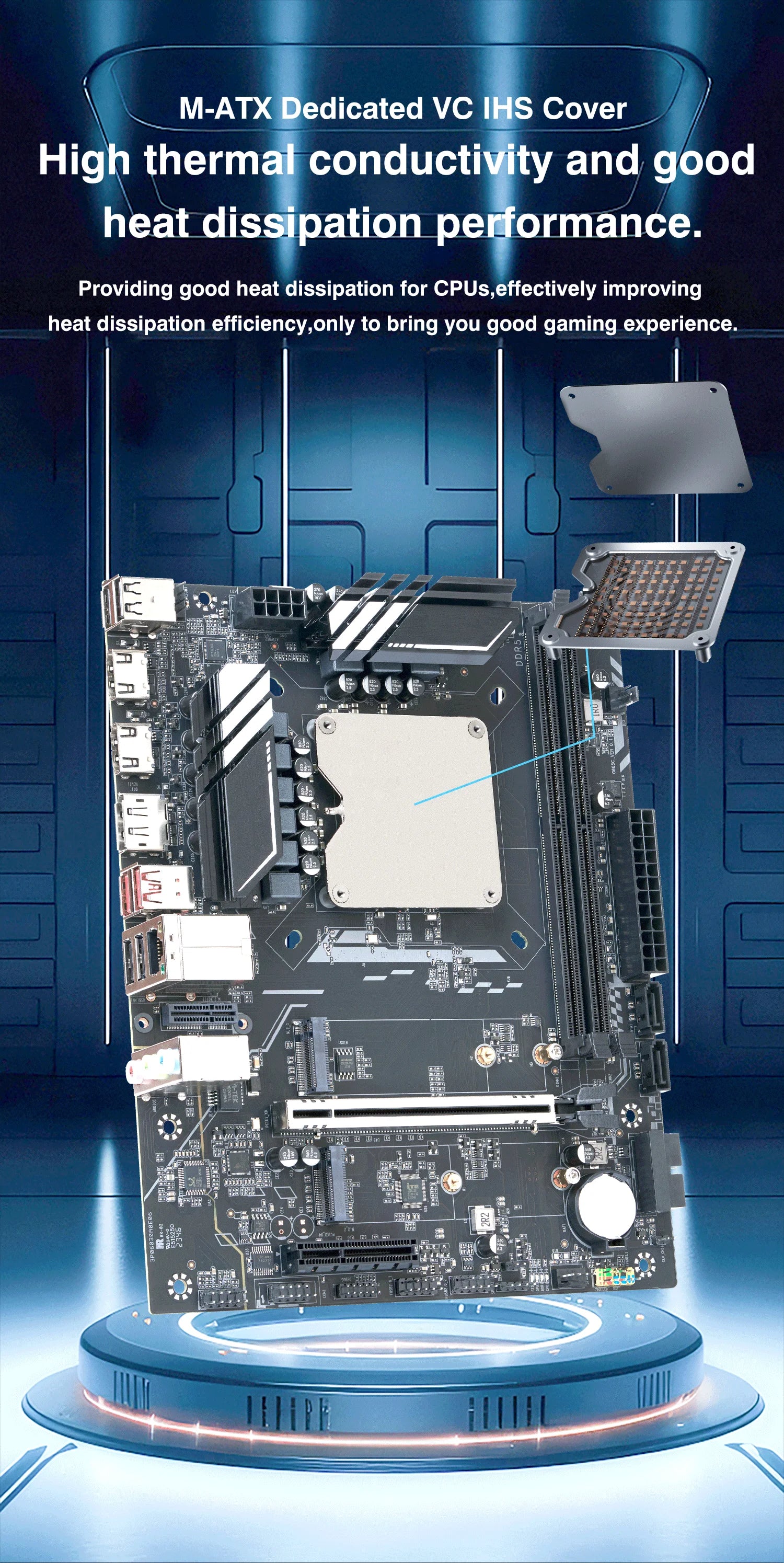 DIY Gaming Computer Motherboard Set mit Onboard CPU combo 13th Core Interpose Kit Q1J1 ES 0000 8C12T DDR5 RAM Desktop laca mae