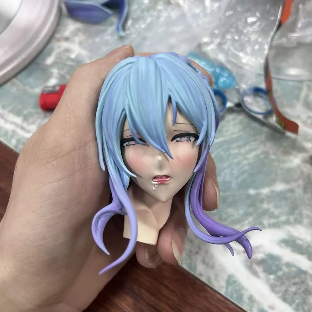 Anime Figure One Fourth Scale Yukino Yukinoshita Snow Woman Bunny Girl Crouching Two Dimensional Pvc Statue For Adult Collector